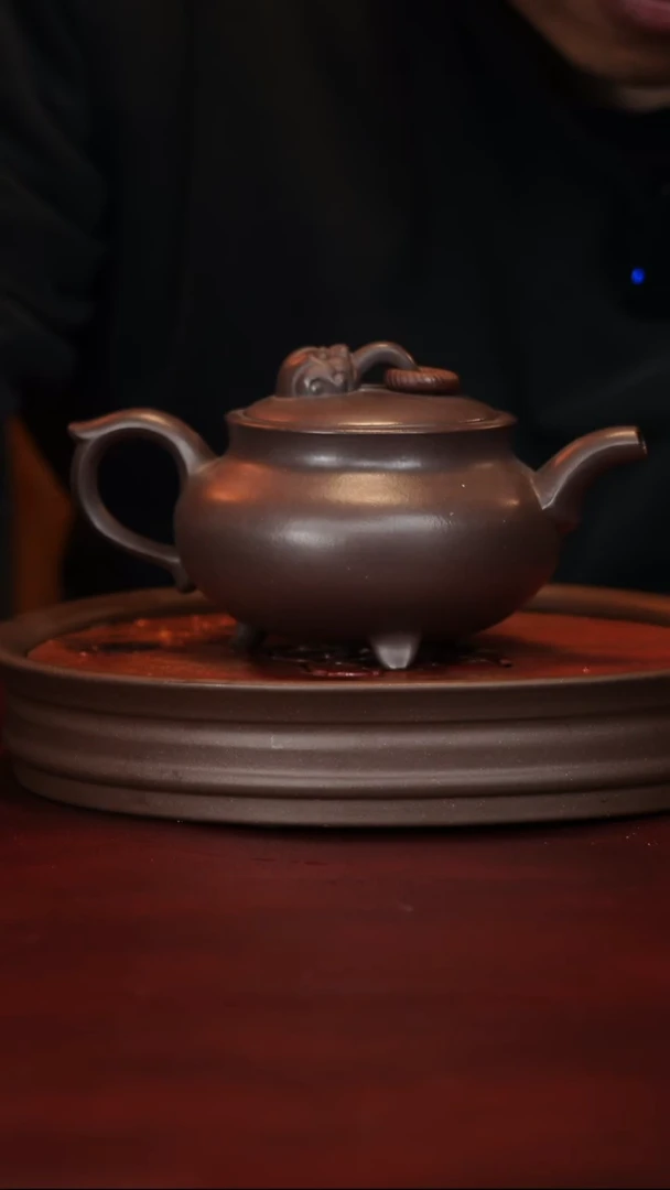 茶壶紫砂卢云霞--手工--