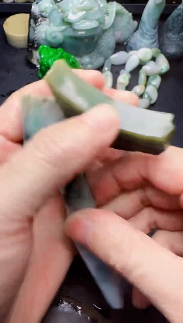 颈饰未镶嵌翡翠09