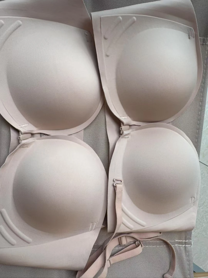 阿明小幸无肩带文胸