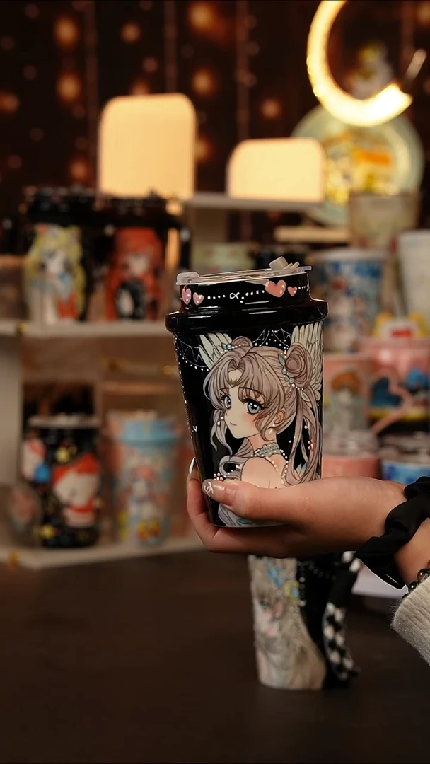 （玉泥）景德镇手工手绘文创陶瓷杯