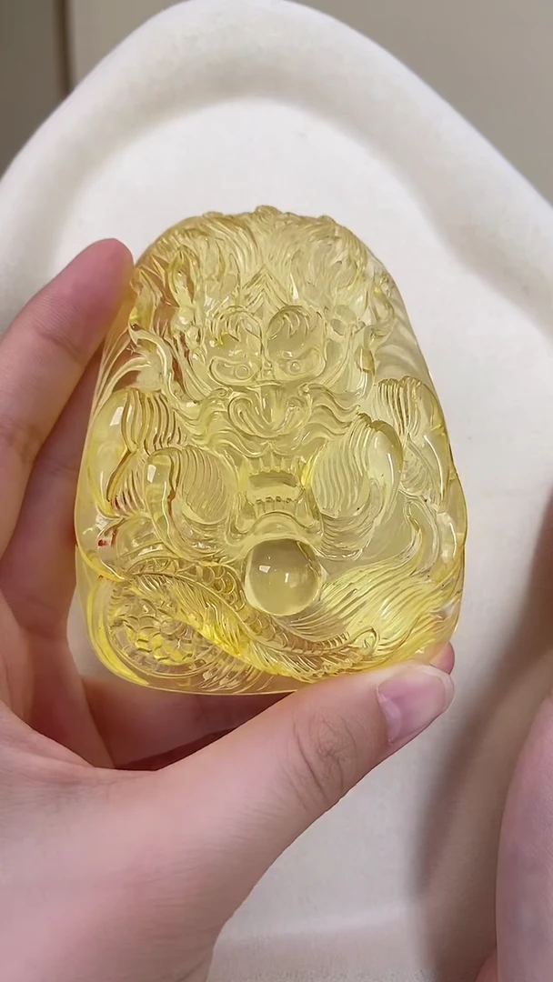 琥珀颈饰未镶嵌吊坠