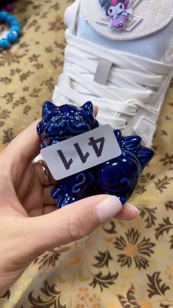 瓷片陶茶666文玩周边多人白三彩39
