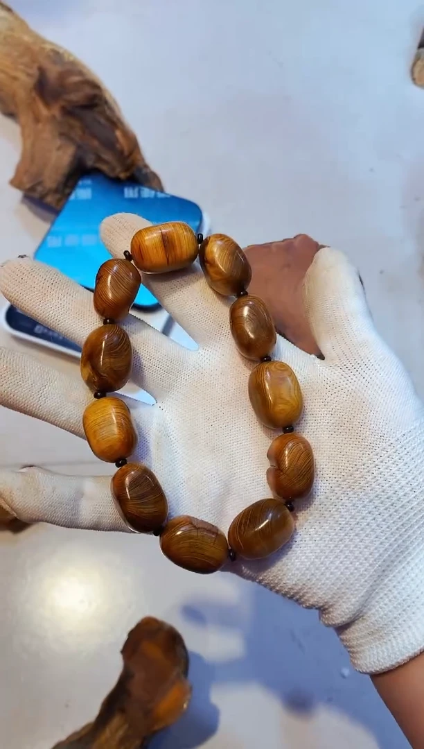 柏木（崖柏）35太行崖柏陈化手把手串