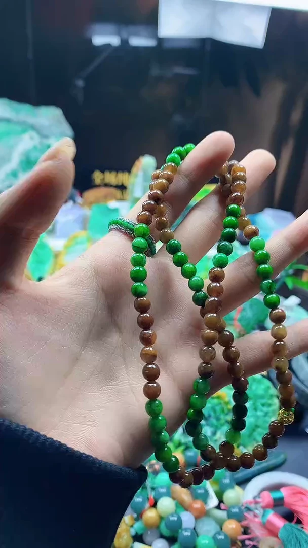 颈饰未镶嵌翡翠天然缅甸翡翠a货