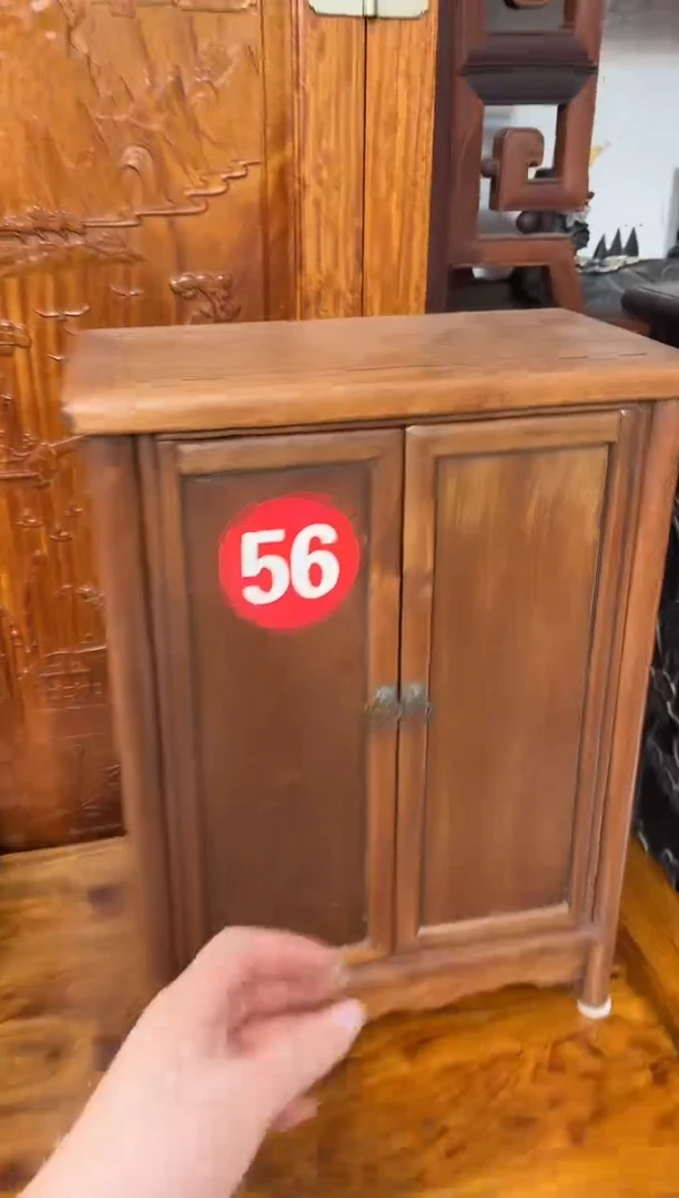 【闪购商品】木木艺缅花素面柜子658.88888