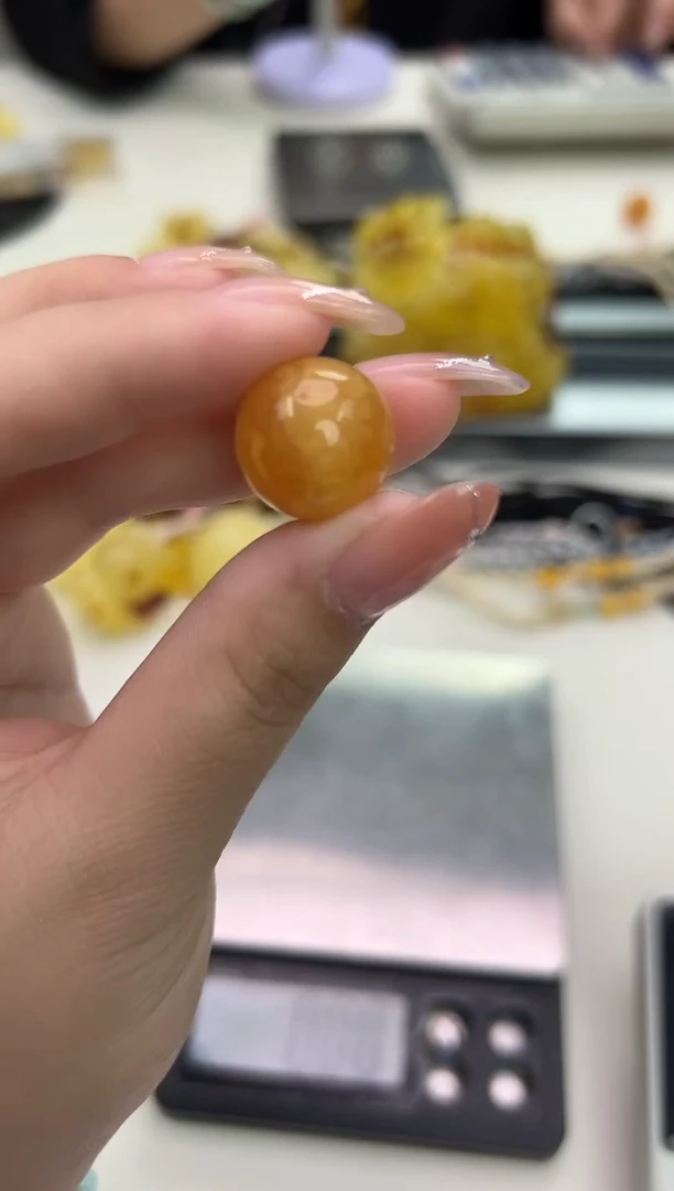裸石琥珀未镶嵌琥珀蜜蜡吊坠