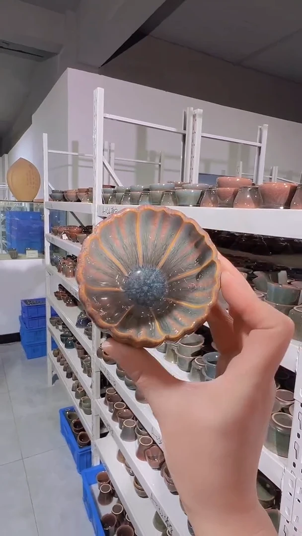 【闪购商品】杯【宜景窑天目釉青釉系列】般若