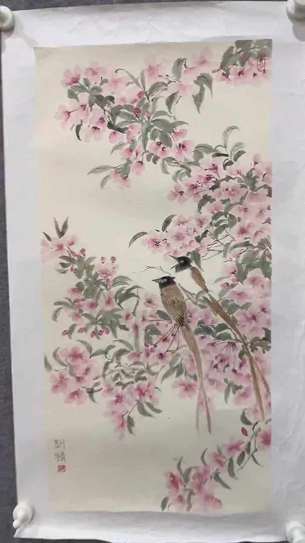 国画邹训精-2平尺-国画作品-yz