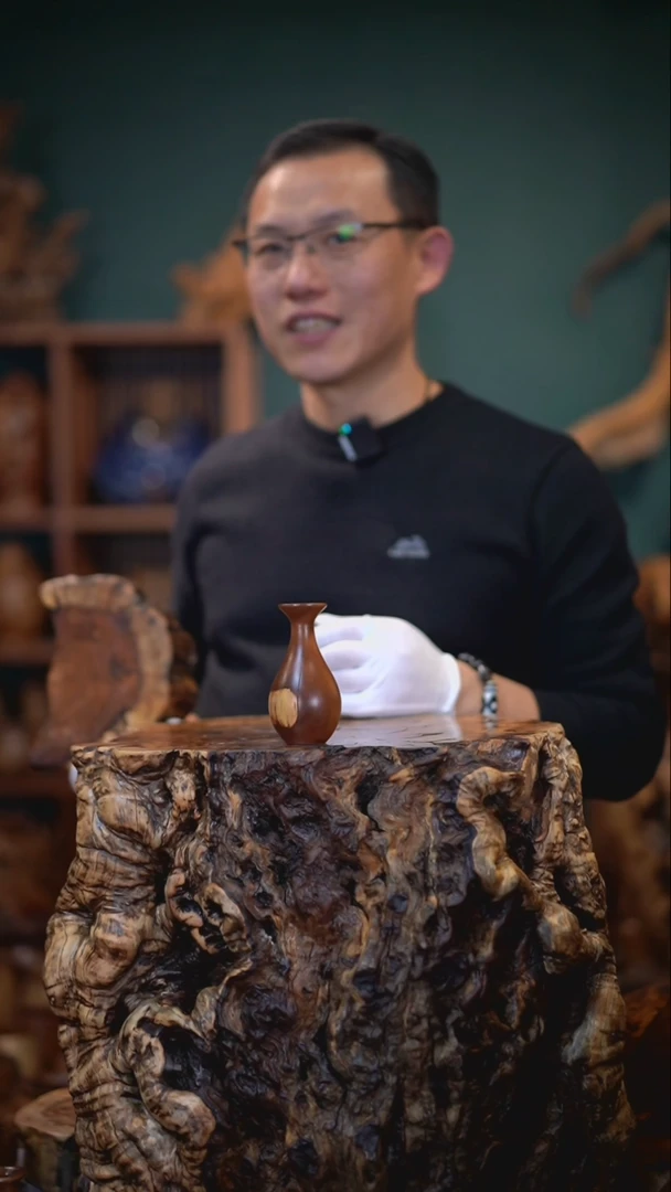 【闪购商品】枣木雷击枣木玉壶春