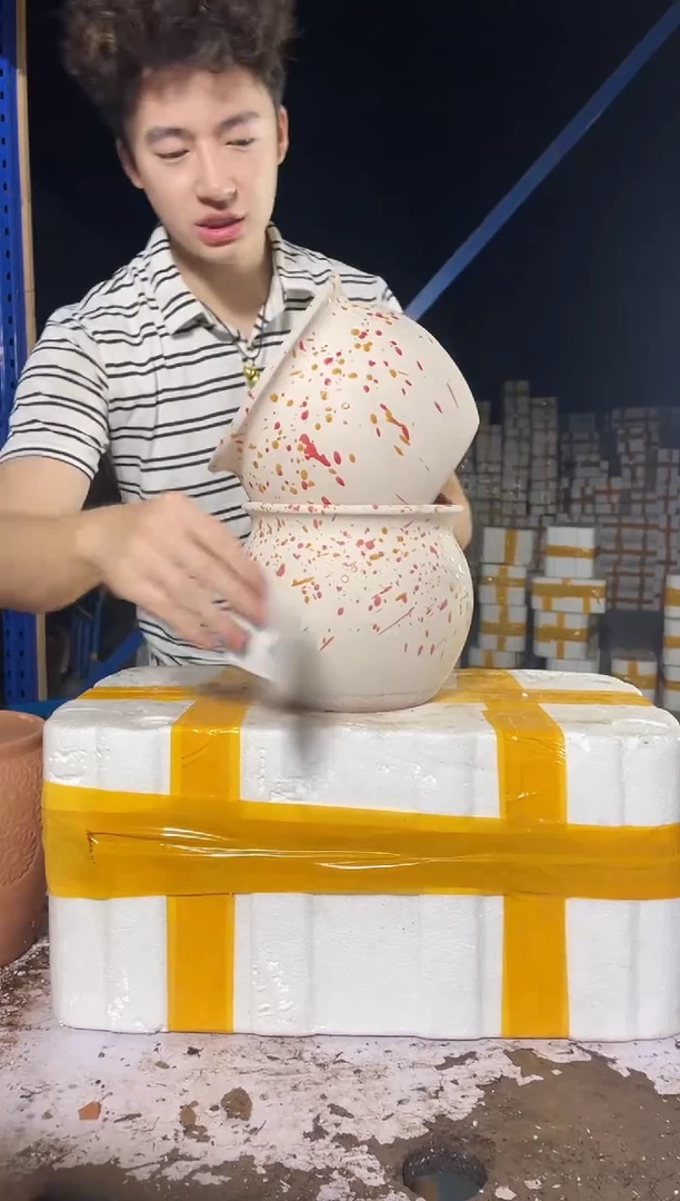 紫砂花盆紫砂花盆宜兴紫砂粗陶花盆18*16