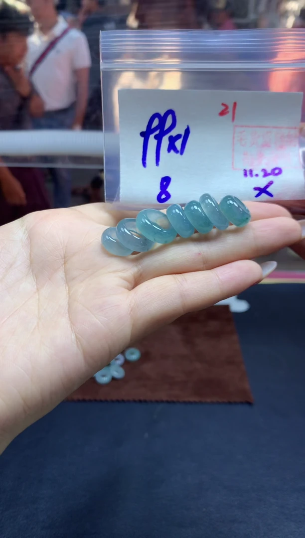 未镶嵌定制翡翠甜甜圈#99元多样性拍一发一毛货需抛光