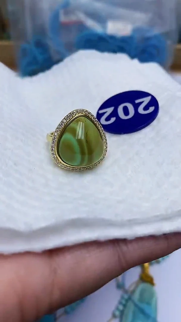 【闪购商品】绿松石戒指合金202戒指