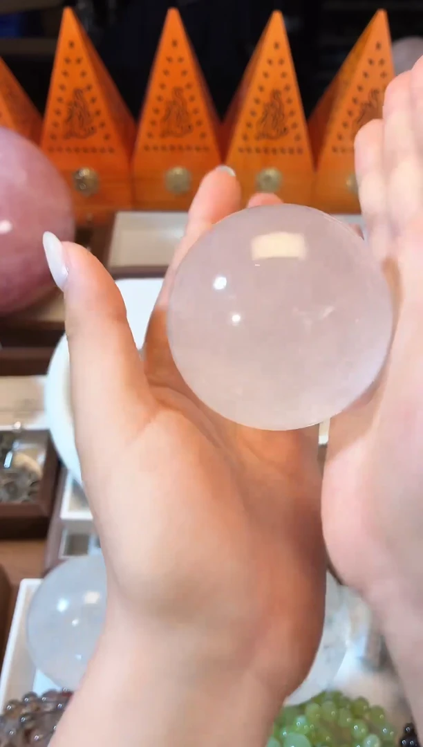 水晶珠宝半成品未镶嵌大水晶球0001