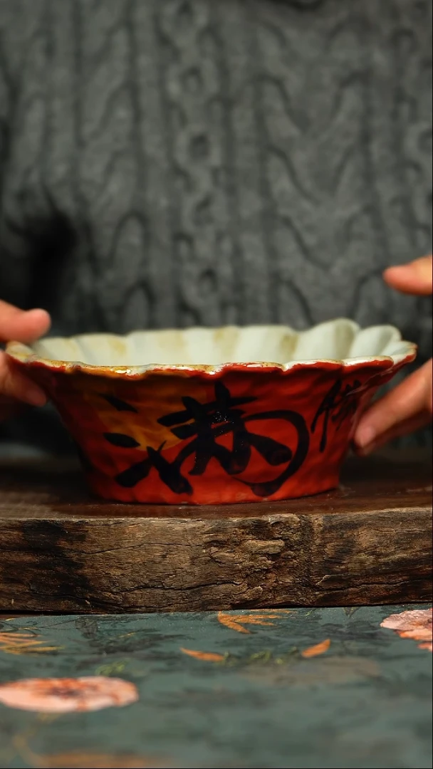 【闪购商品】杯杯釉下彩手工手绘同款陶器