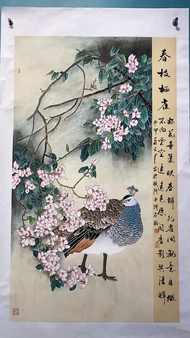 国画画都展厅明德老师国画作品27
