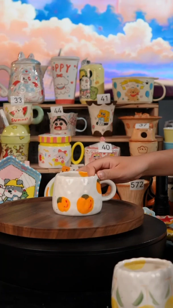 陶瓷双饮款景德镇手工陶瓷