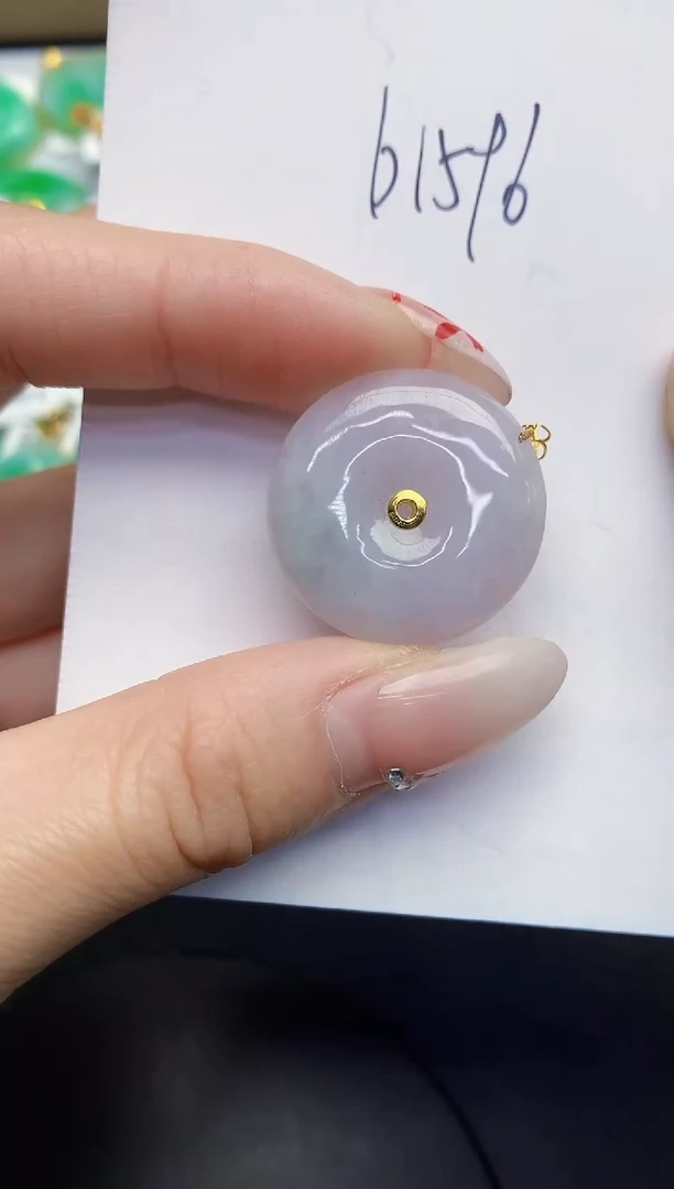 【闪购商品】翡翠颈饰18K金镶嵌0000000000