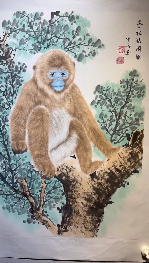 国画国画HN-1101885-张跃华央创美术馆精品定制备案作品