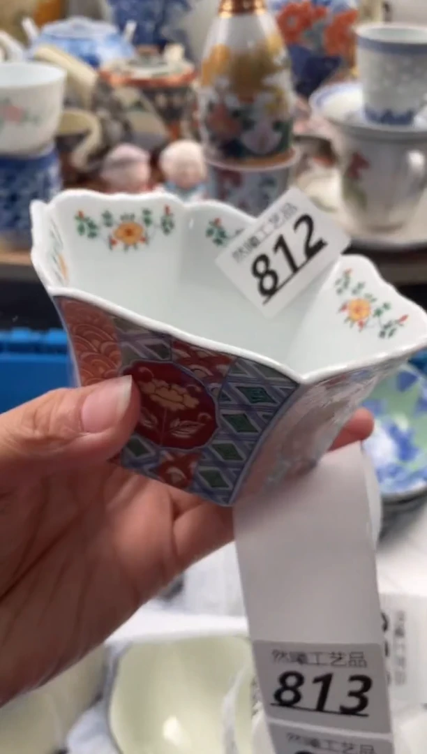 【闪购商品】瓷片812然曦海外工艺品///