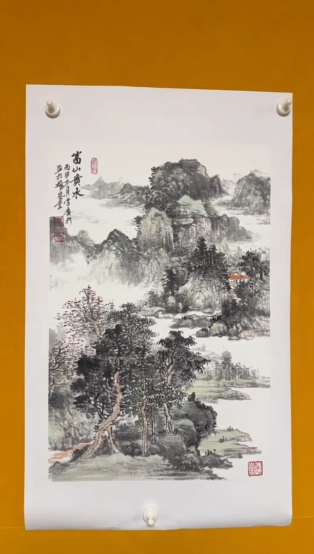 国画雄风堂书画作品