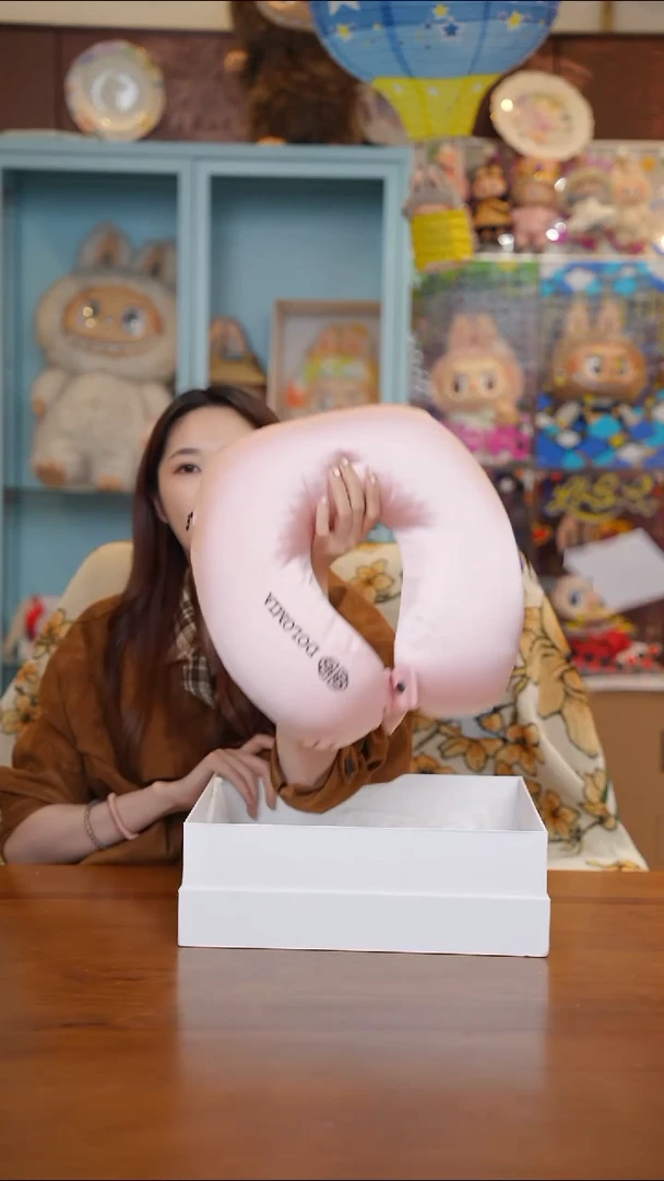 陶162-u型枕粉色----