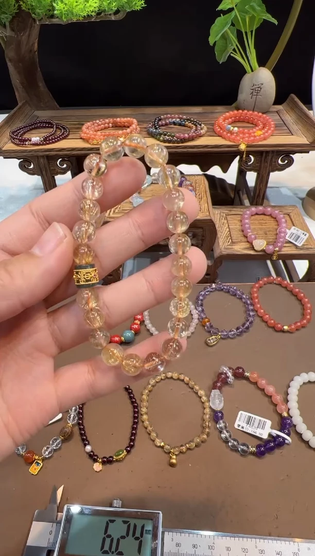 【闪购商品】水晶手串未镶嵌@@手饰