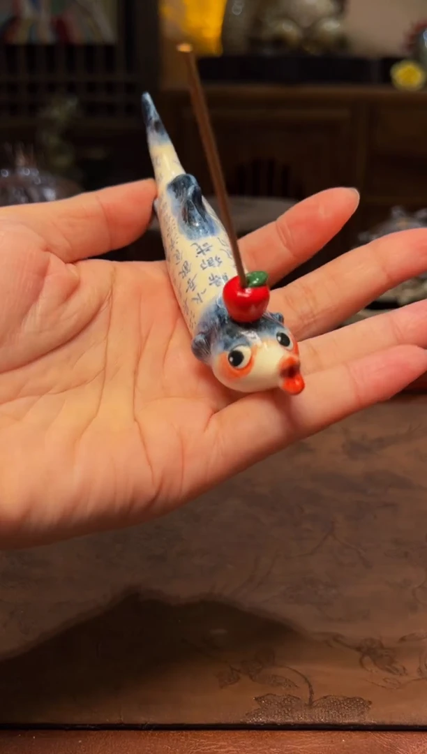 瓷片设计师款手工手作鱼188