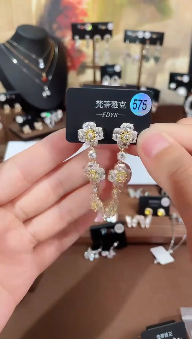 铜合金合成立方氧化锆925银梵575