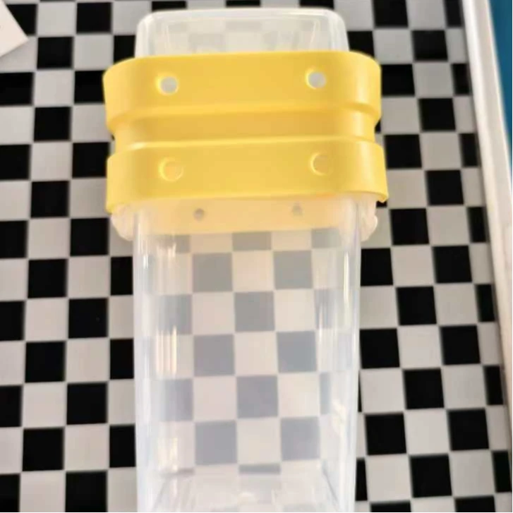 A140[颜色不挑]透明带叉子沙拉杯随手杯