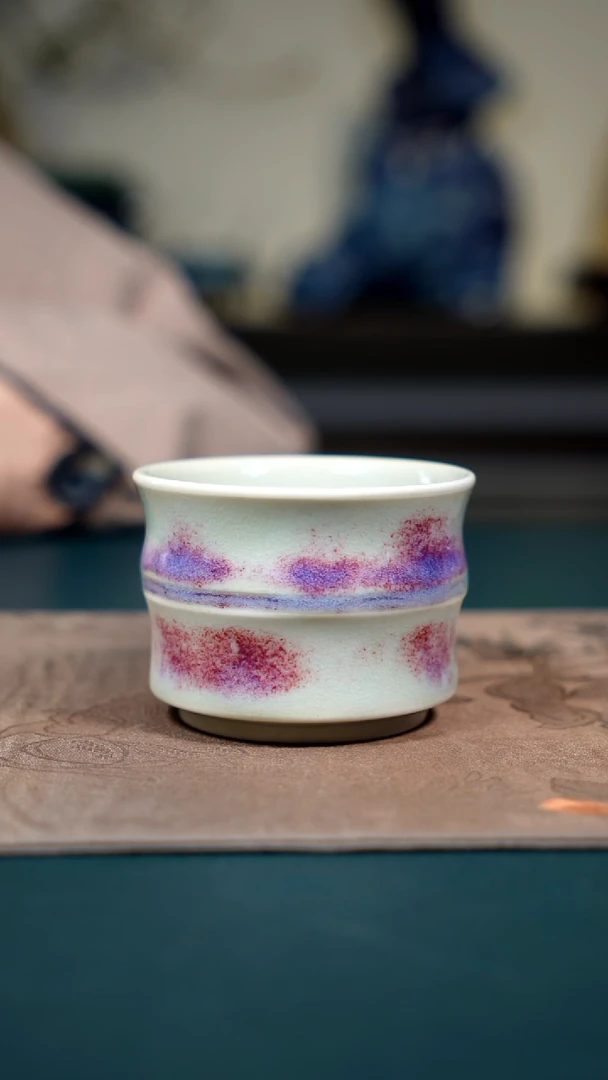 钧瓷原产地茶器摆件18