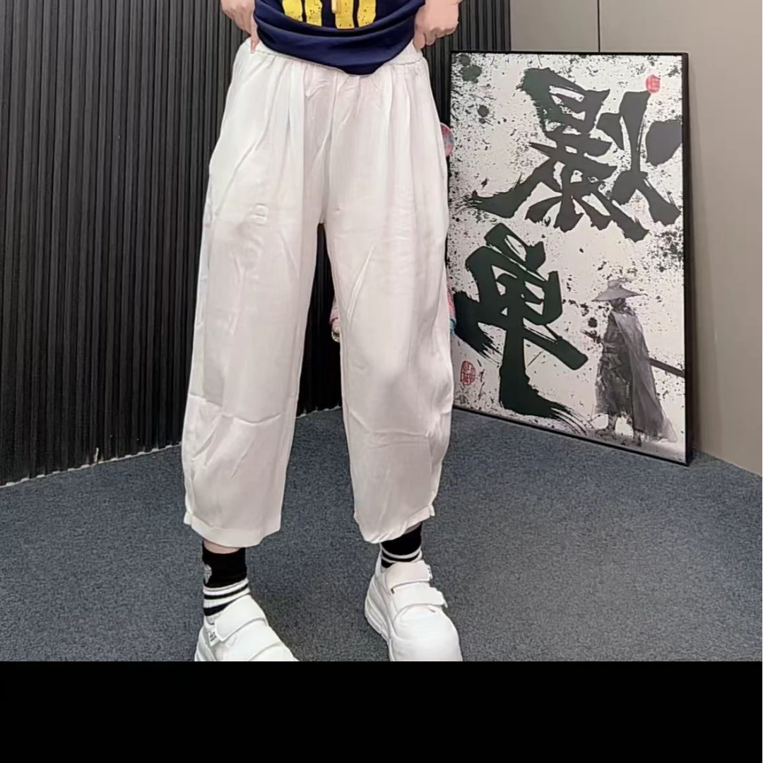 (小娜家).春夏季透气薄款气球裤显瘦百搭6045