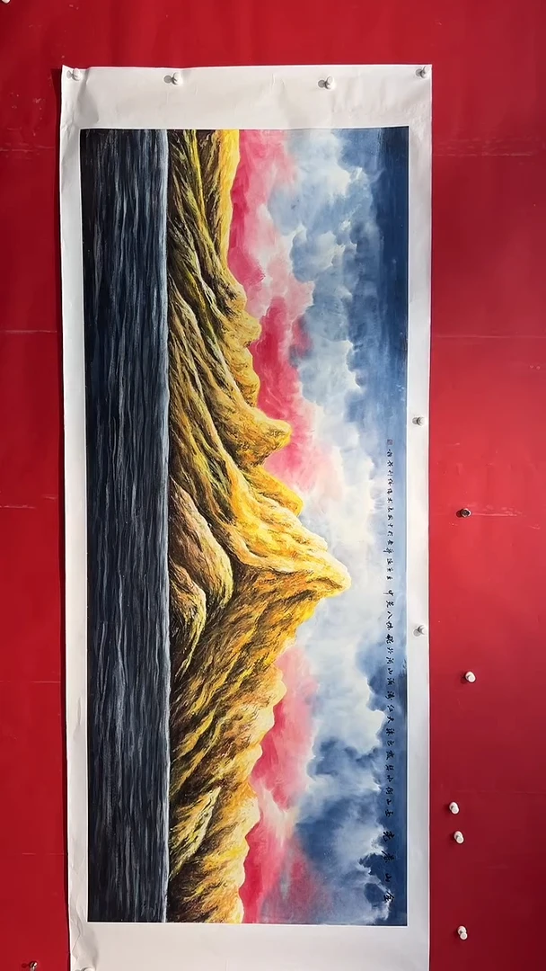 国画画家陆远华纯手绘原作