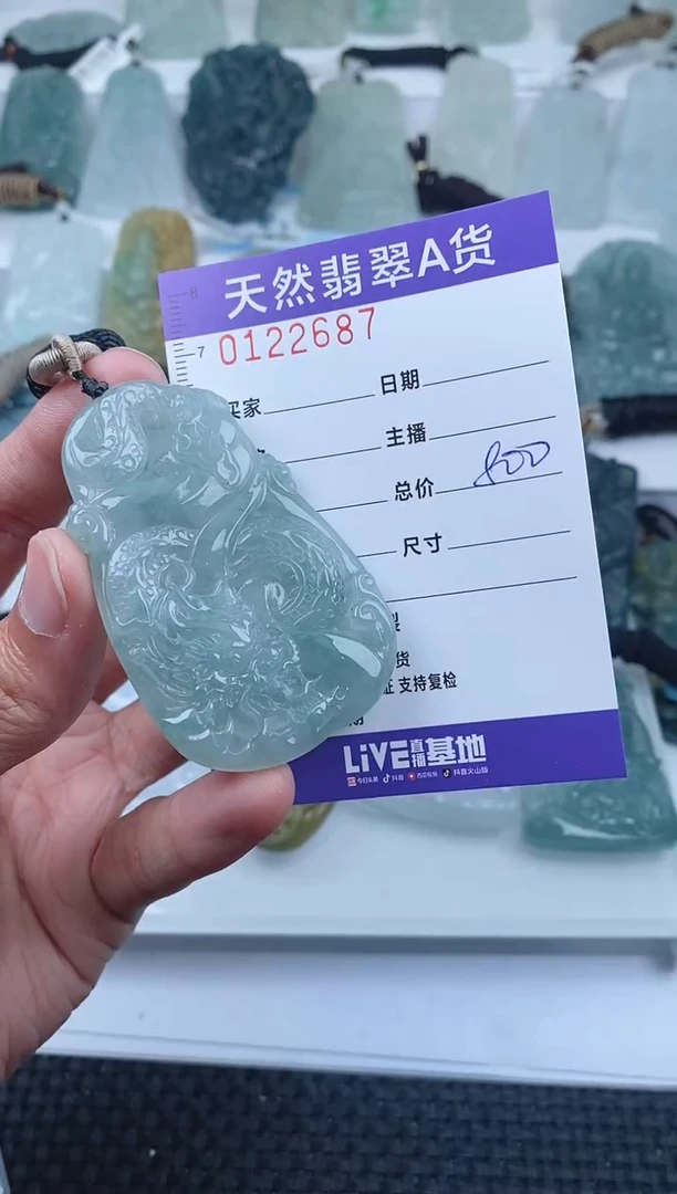 【闪购商品】翡翠颈饰未镶嵌        687