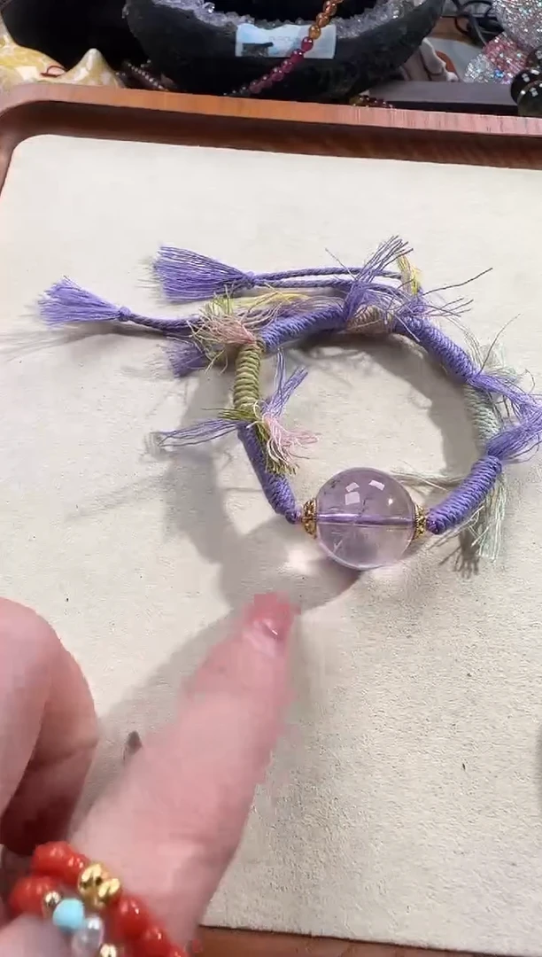 银S925镶嵌手链水晶8965748651