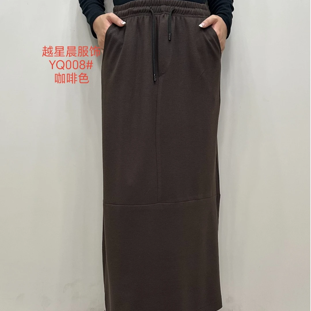 2025新款藏族服饰弹力面料舒适松紧腰休闲藏式长裙日常藏族半身裙