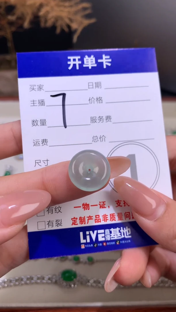 翡翠未镶嵌颈饰天然A货