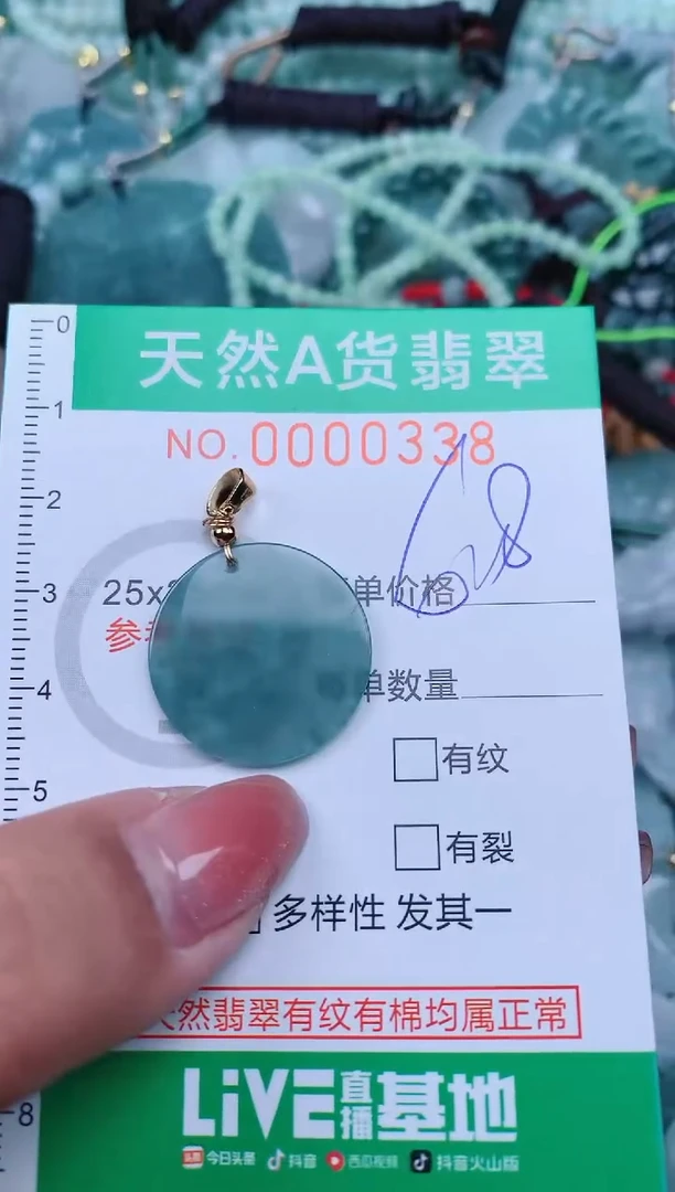 【闪购商品】翡翠颈饰未镶嵌.0000338
