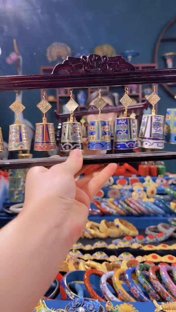 【闪购商品】非遗技艺 景泰蓝编钟