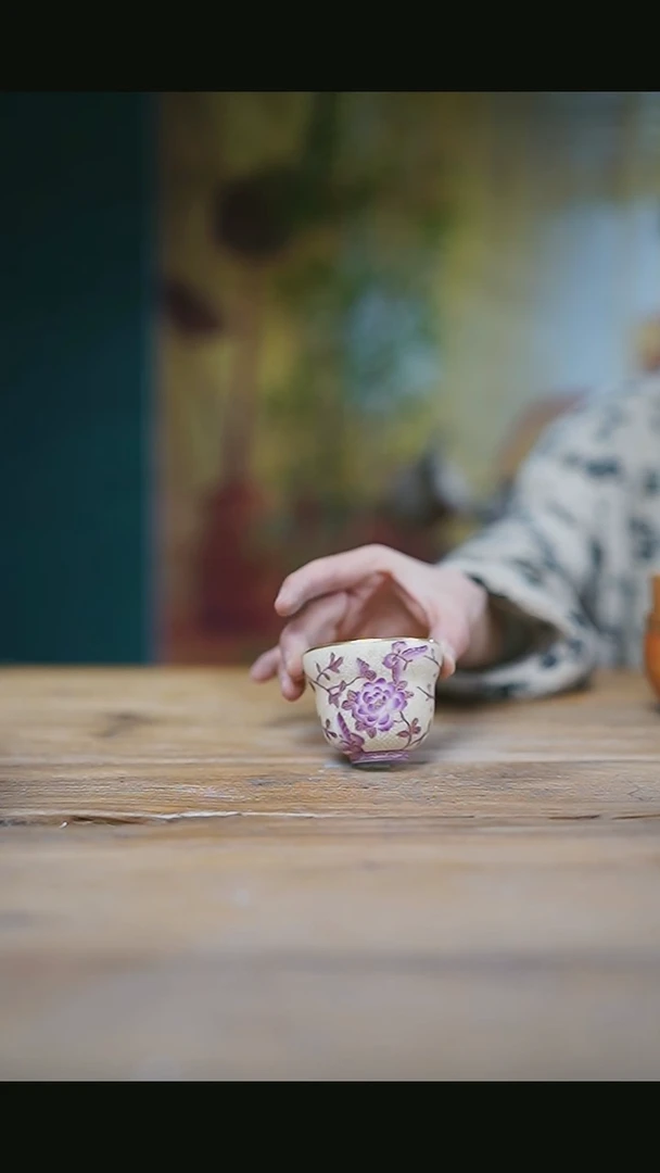 【闪购商品】景德镇杯碗柴烧多人