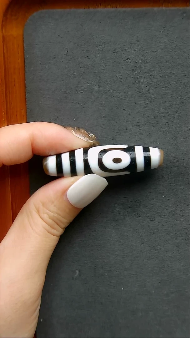 【闪购商品】玛瑙/玉髓珠宝半成品未镶嵌任晓攀如意两眼12*46