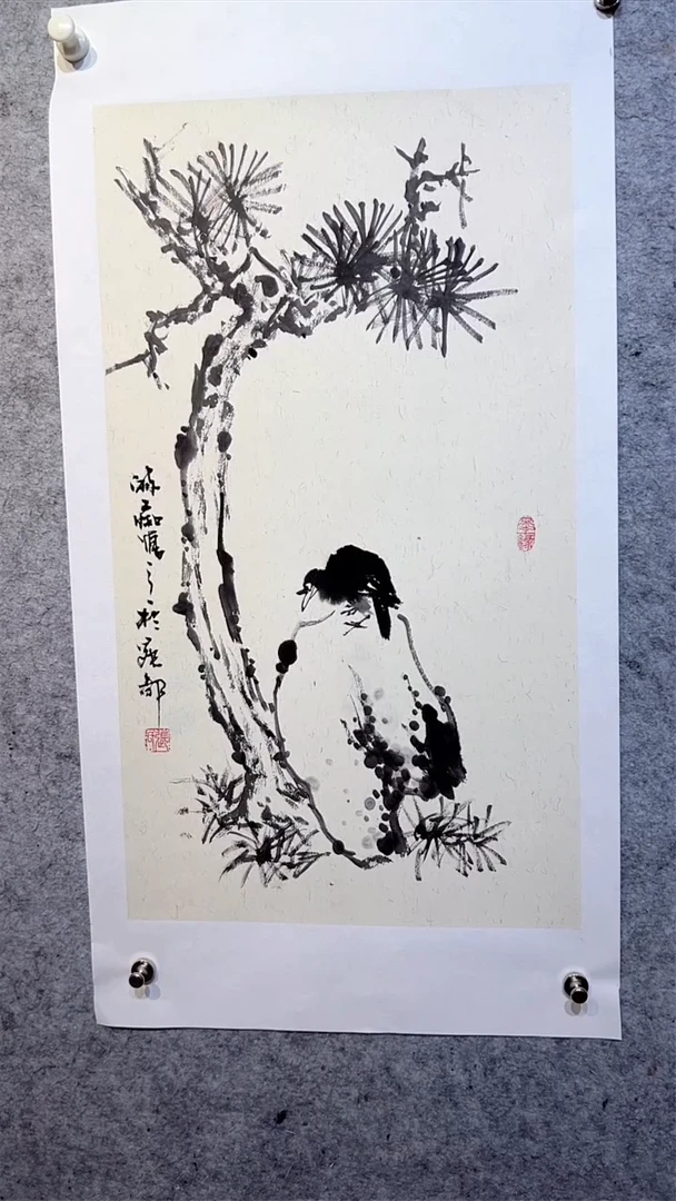 国画张自学水墨画17