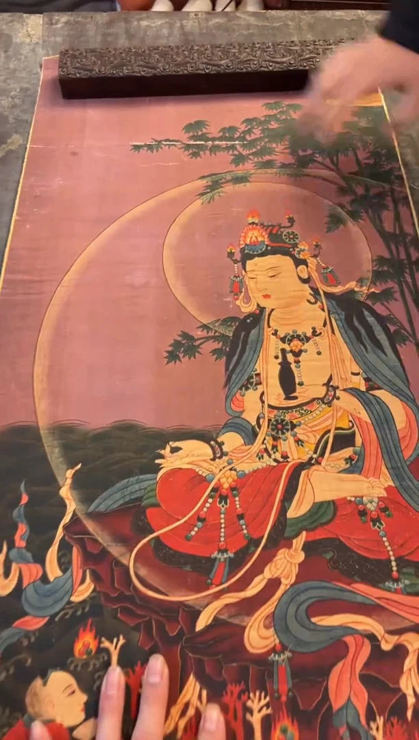 卷轴画大朱画院老六专属AA88