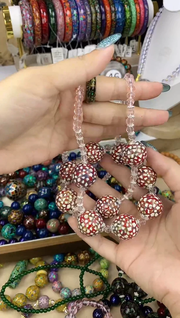 米**淘山屿非遗大漆珠