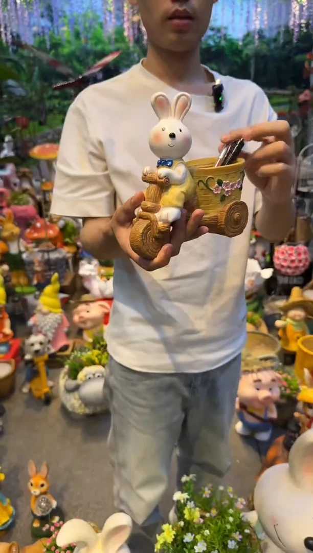 无花朵花园庭院摆件&00&