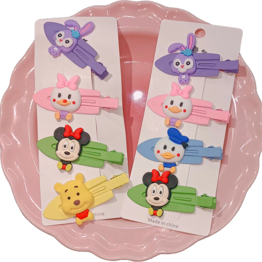 儿童韩版网红卡通发夹发卡混装头饰夹子可爱卡通刘海发饰ins爆款