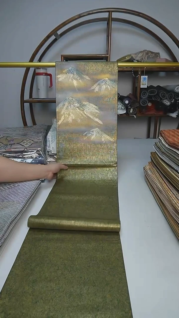 织绣14两通风景螺钿