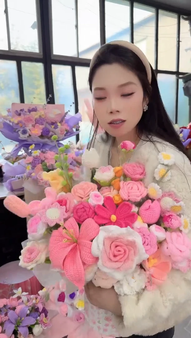 非遗手工定制花束，孤品清仓！