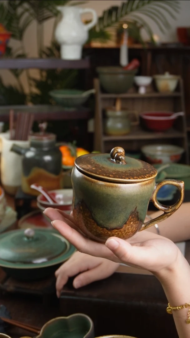 碗微瑕景德镇手工高温餐具1719