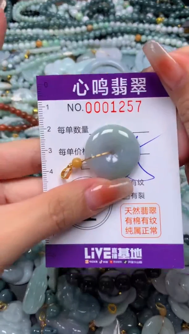 颈饰未镶嵌翡翠闪购001257