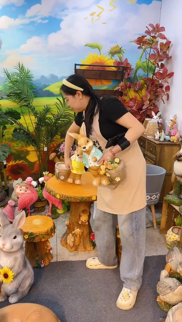 花园庭院户外摆件&00&